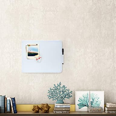 Mr. Pen- Dry Erase Board, 14” x 11” with a Black Dry Erase Marker, Small Mini White Board for Students, White Frame, Includes Double Sided Tapes - Image 9