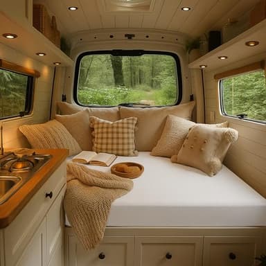 EGO White 10 Inch Short King Memory Foam RV Mattress, Cooling Gel Green Tea Mattress for RVs, Campers & Trailers, Bed in a Box, CertiPUR-US Certified, 72"×75", Medium Firm - Image 2