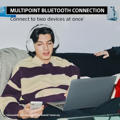 Sony ULT WEAR Over-Ear Noise Cancelling Bluetooth Headphones with Alexa Built-in, Comfortable Design, 30-Hour Battery, Massive Bass, Black - Image 7