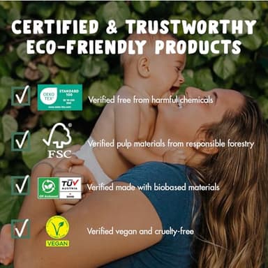 Eco by Naty Pull-Ups Training Pants, Size 4 (2T-3T), 22 count, 18-33 lbs, Plant-Based Premium Ecological Pull-Ups with No Nasty Chemicals, White, (244091) - Image 4