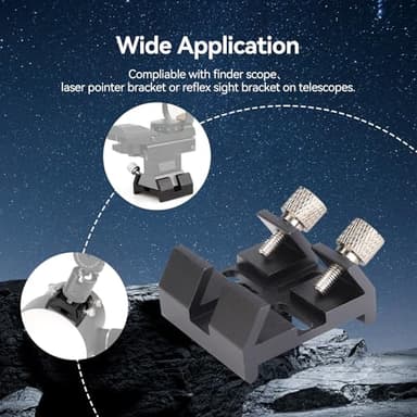 SVBONY SV555 APO Telescope Refractor 54mm, Astrophotography SLR Camera Lens Bundle with Universal Dovetail Base for Installation of Finder Scope, for Wide Field Astrophotography - Image 7