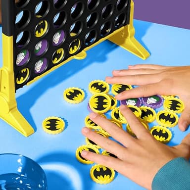 Connect 4 Batman Game | Batman-Themed 4 in a Row Game | Ages 6 and Up| for 2 Players | Strategy Board Games for Kids and Families (Amazon Exclusive) - Image 12