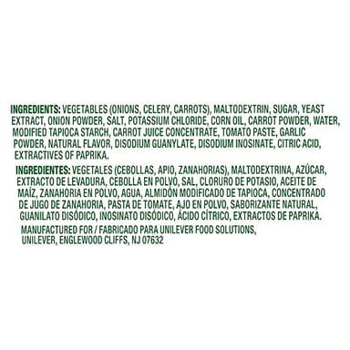 Knorr Professional Ultimate Low Sodium Vegetable Paste Base Gluten Free, Vegetarian, No Artificial Flavors or Preservatives, No MSG added, Colors from Natural Sources, 1 Pound (Pack of 6) - Image 3