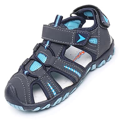 Blikcon Boys Girls Sandals Close Toe Outdoor Soft Sole Summer Sandals (Toddler/Little Kid) - Image 1