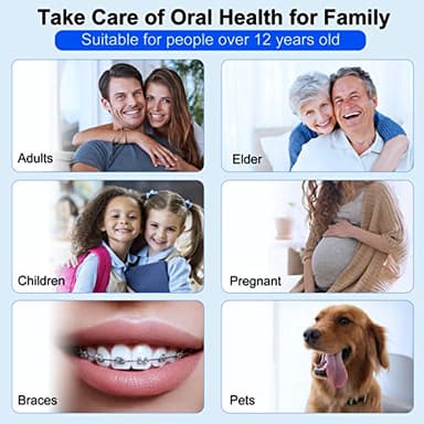 Plaque Remover for Teeth, Tartar Remover for Teeth Cleaning with 4 Replaceable Heads and 3 Adjustable Modes, Rechargeable Teeth Cleaning Plaque Remover for Home - Image 7