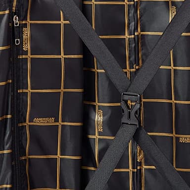 American Tourister Moonlight Hardside Expandable Luggage with Spinner Wheels, Rose Gold, Checked-Large 28-Inch - Image 6