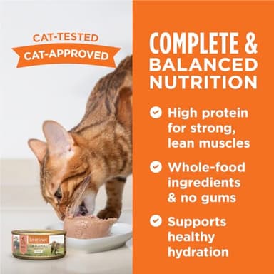 Instinct Original Grain Free Real Salmon Recipe Natural Wet Canned Cat Food by Nature's Variety, 5.5 oz. Cans (Case of 12) - Image 5