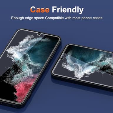 JEHOO [3 Pack] Screen Protector Compatible with Galaxy S22 Ultra Flexible TPU, Fingerprint Unlock, Scratch Resistant, Easy Installation, Case Friendly, Bubble Free - Image 5