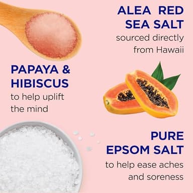 Dr Teal's Epsom Salt Magnesium Soak, Limited Edition Hawaiian Bliss, 3lbs - Image 3