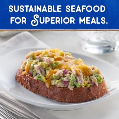 Blue Harbor Fish Co. Wild Albacore Tuna in Water with Sea Salt - 3 oz Pouch (Pack of 12) - Image 6