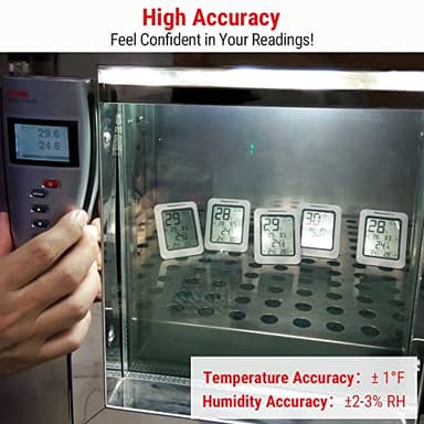 ThermoPro TP50 Digital Hygrometer Indoor Thermometer Room Thermometer and Humidity Gauge with Temperature Humidity Monitor - Image 5