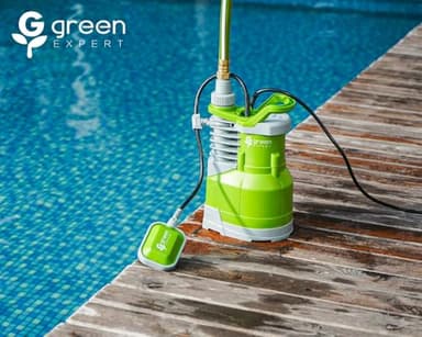 Green Expert 3/4HP Submersible Sump Pump Max 4000GPH High Flow Adjustable Float Switch Manual Automatic for Easy Water Removal in Pool Hot Tub Basement Floods Backup Drainage System 25FT Power Cord - Image 7