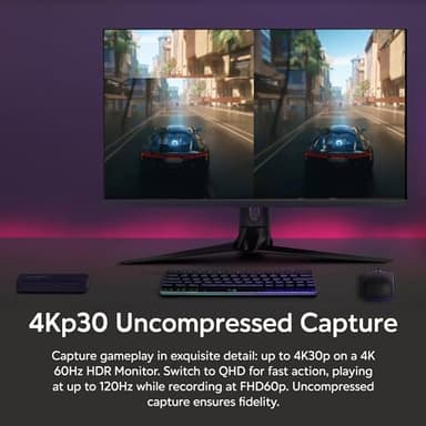 AVerMedia 4K Capture Card for Streaming,1440p120 Video Capture Device for PS5/Pro, Xbox Series X/S, Nintendo Switch, PC, compatible with Twitch, OBS, Windows, Mac - GC551G2 Live Gamer Extreme 3 - Image 8