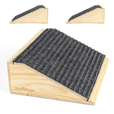 VavoPaw Dog Ramp for Stairs, Non-Slip Dog Stairs, Low-Angled Pet Ramps for Small Medium Dogs and Cats, Step and Stair Assist for Injured and Older Dogs, 2 Pack - Image 1