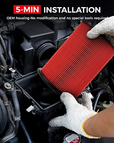 KAX Premium Engine Air Filter, GAF065 (CA11114) Replacement for Ford Escape 2013-2019, Focus 2012-2018, Transit Connect 2014-2016, MKC 2015-2019, Compatible with FA-1908 Air Filter - Image 6