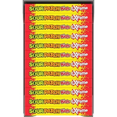 SOUR PATCH KIDS Extreme Sour Soft & Chewy Candy, Bulk Candy, 12 - 3.5 oz Boxes - Image 13