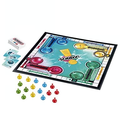 Hasbro Gaming Sorry! Family Board Games for Kids and Adults, 2 to 4 Players, Ages 6 and Up (Amazon Exclusive) - Image 4