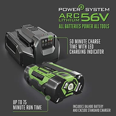 EGO POWER+ Hedge Trimmer Cordless, Electric Hedge Trimmer 24", Includes 56V 2.5Ah Battery and Charger - HT2411 - Image 7