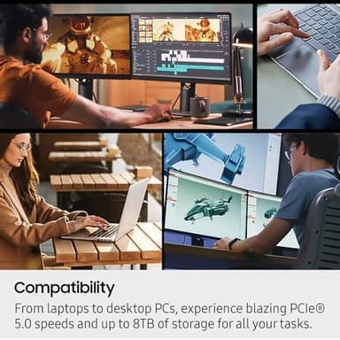 Samsung SSD 9100 PRO 1TB, PCIe 5.0x4 M.2 2280, Seq. Read Speeds Up to 14,800MB/s, Best for AI Computing, Gaming, and Heavy Duty Workstations (MZ VAP1T0B/AM - Image 6