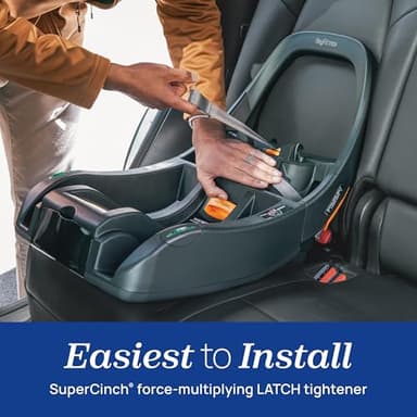 Chicco KeyFit Max Infant Car Seat Base, Stay-in-Car Base for Second Vehicle, Compatible with Chicco KeyFit, KeyFit 30, KeyFit 35 and KeyFit Max Infant Car Seats | Anthracite/Grey - Image 4