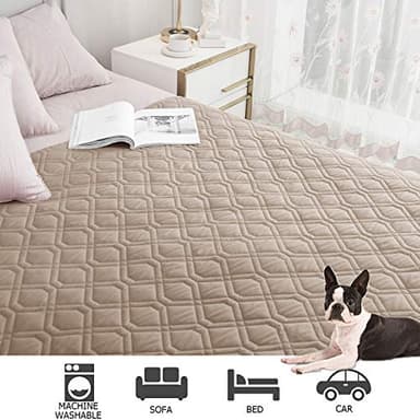 Ameritex Waterproof Dog Bed Cover Pet Blanket for Furniture Bed Couch Sofa Reversible - Image 4