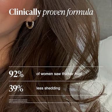 Viviscal Hair Growth Supplements for Women, Thicker Fuller Hair Support for Thinning Hair and Hair Loss, with Biotin and Marine Collagen, Drug-Free, 180 Tablets, 90-Day Supply - Image 2