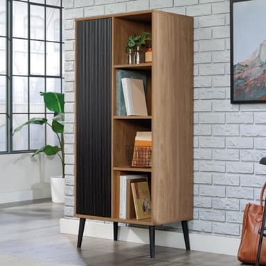 Sauder Ambleside Storage Cabinet, Serene Walnut Finish - Image 2