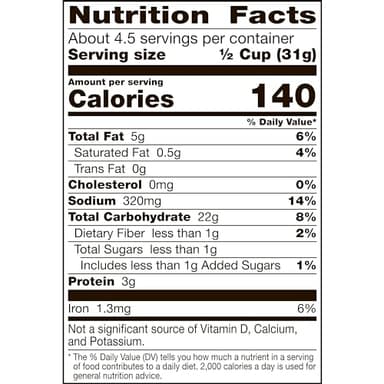 Gardetto's Pizzeria Naturally Flavored Snack Mix, 5.0 oz Bag - Image 2