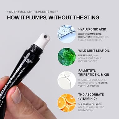 Revision Skincare YouthFull Lip Replenisher®, Moisturizing Lip Plumper with Hyaluronic Acid, Volumizing, Plumping and Anti Aging, 0.33 oz - Image 3