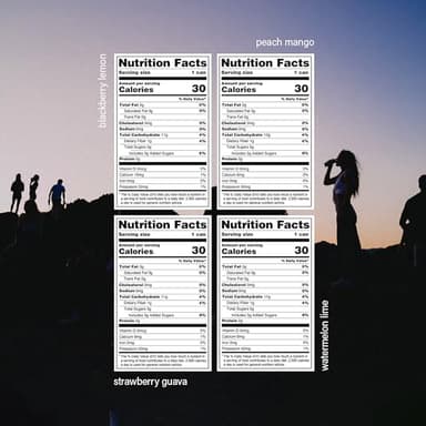 Hiyo Organic Social Tonic – Variety Pack, 12 Pack - N.A. Functional Seltzer, Sparkling Water Crafted with Organic Adaptogens, Nootropics & Botanicals - Image 5