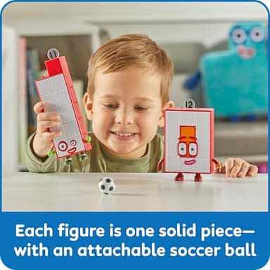 hand2mind Numberblocks Friends Eleven and Twelve Figures, Numbers for Toddlers, Math Toys for Kids 3-5, Small Figurines for Kids, Preschool Learning & Education Toys, Birthday Gifts for Kids - Image 4