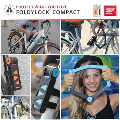 Seatylock FoldyLock Compact Folding Bike Lock - Award Winning Patented Lightweight High Security Bicycle Lock - Heavy Duty Anti Theft Smart Secure Guard with Keys & Case for Bikes or Scooters - Image 5