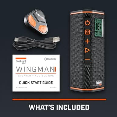 Bushnell Golf Wingman View Golf Speaker with GPS Distances - Image 16