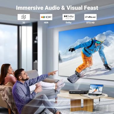 UGREEN HDMI Extension Cable 4K HDMI Extender 1.5FT Male to Female Adapter Cord Compatible with Roku TV Stick PS5 PS4 Xbox Laptop PC Nintendo Switch 2 Blu Ray Player Google Chromecast Wii U HDTV - Image 4