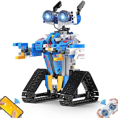 Henoda Robot Toys for 8-16 Year Old Boys Girls Kids with APP or Remote Control Science Programmable Building Block Kit, STEM Projects Educational Birthday Gifts - Image 1