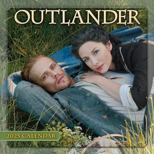 Outlander 2025 Mini Calendar, 7" x 7" - Image 1