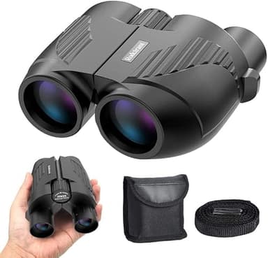 20x25 Binoculars for Adults and Kids, High Power Easy Focus Compact Binoculars with Low Light Vision for Bird Watching and Travel - Image 1