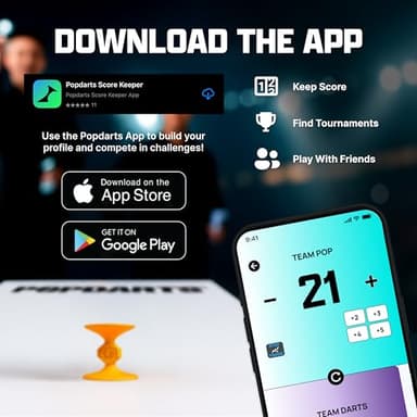 Popdarts Pro Pack (Blue and Green) - Indoor, Outdoor Suction Cup Throwing Game - Competition with a POP - Image 6