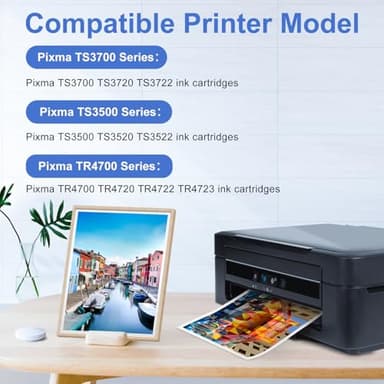 PG-275XL/CL-276XL 275 and 276 Ink Cartridges Replacement for Canon Ink 275 and 276 Cannon Ink 275 276 Combo Pack for Pixma TS3722 TR4700 TS3522 TR4720 TR4722 TS3500 TS3700 Printer 275XL 276XL - Image 3