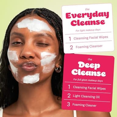 The Face Shop Rice Water Bright Foaming Facial Cleanser with Ceramide, Gentle Face Wash for Hydrating & Moisturizing, Vegan Face Cleanser, Makeup Remover, Korean Skin Care for All Skin Types, 300ml - Image 8