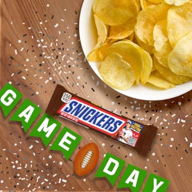 SNICKERS Full Size Milk Chocolate Candy Bars, 1.86 oz, 48 ct Box Chocolate Candy for Football Party, Office Snacks, and More - Image 6