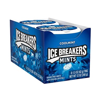 ICE BREAKERS Coolmint Sugar Free Mints Tins, 1.5 oz (8 Count) - Image 3