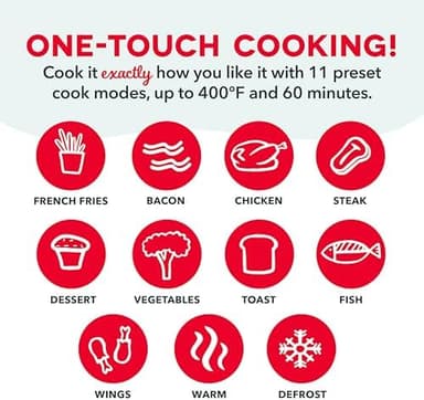 DASH 7qt Clear View Digital Air Fryer - Cream - Image 6