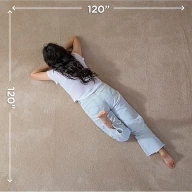 CLOUDS HUG Oversized King Knit Blanket for Couch - Super Soft Extra Large Throw Blankets for Bed， Fluffy Fuzzy Plush Lightweight Cozy Blanket，Dark Grey，120" x 120" - Image 7