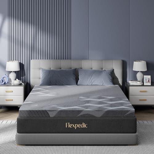 Firm Mattress Topper 4 Inch Queen Size - Advanced Gel Infused Memory Foam Bed Topper for Deep Pain Relief - Breathable & Washable Cover - CertiPUR-US Certified Comfort Enhancement - Image 1
