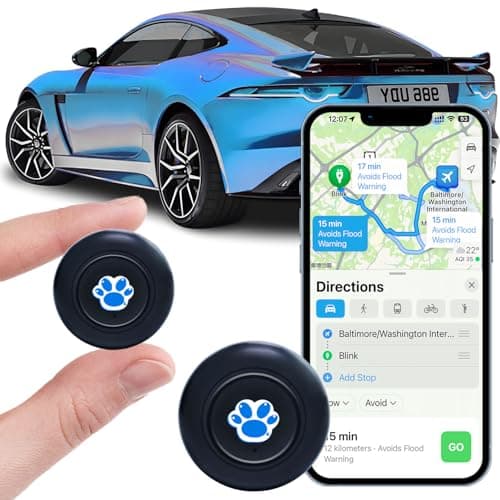 NGXDFL Mini GPS Tracker for Vehicles,Tracker Device for Vehicles No Subscription No Monthly Fee Portable Real-Time Tracking GPS Tracker for Car Kids Dogs Trucks Magnetic GPS Tracking Device - Image 1