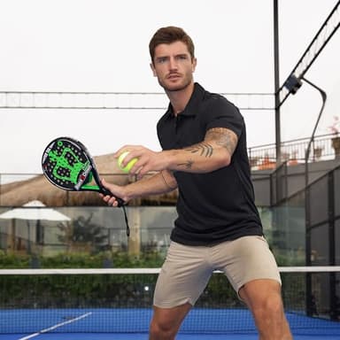 Gaiatiger Men’s 3 Pack Polo Shirt Moisture Wicking Quick Dry Performance Athletic Short Sleeve Golf Shirt,0427,3Black,M - Image 2