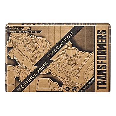 Transformers Toys Heroes and Villains Optimus Prime and Megatron 2-Pack Action Figures - for Kids Ages 6 and Up, 7-inch (Amazon Exclusive) - Image 13