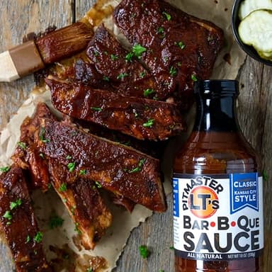 Pitmaster LT's Classic Kansas City Made BBQ Sauce | NO: High-Fructose Corn Syrup, Gluten, Preservatives | All-Natural, Smoky Sweet Craft Blend (19 oz) - Image 5