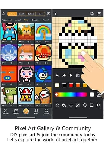 Divoom Ditoo Retro Pixel Art Game Bluetooth Speaker with 16X16 LED App Controlled Front Screen (Pink) - Image 7